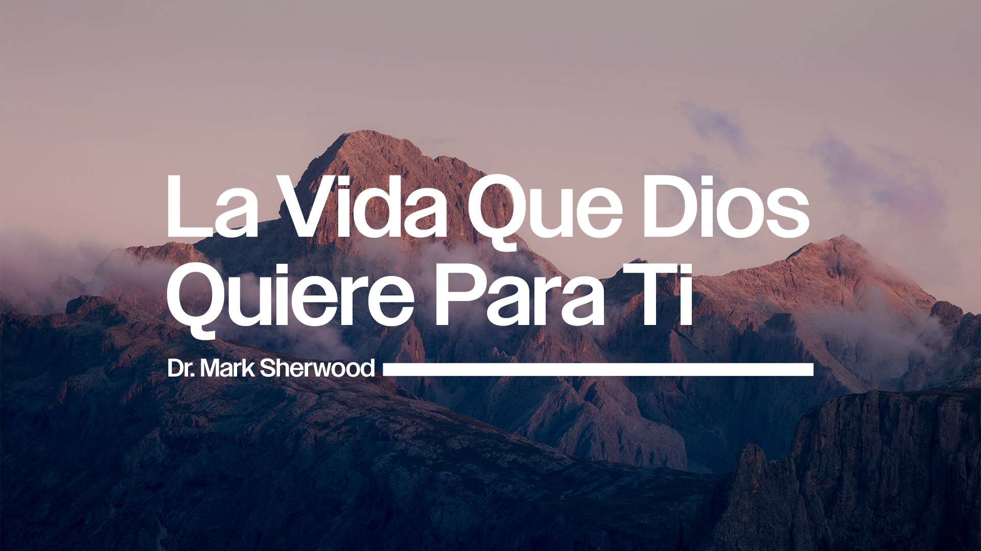 La vida Que Dios Quiere Para Ti